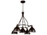 Craftmade Timarron 5-Light Aged Bronze Brushed Bell Chandelier