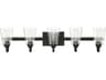 Craftmade Grace 5-Light Espresso Bronze Glass Vanity Light