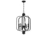 Craftmade Bolden 6-Light Flat Black Chandelier