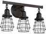 Craftmade Thatcher 3-Light Flat Black Vanity Light