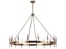Craftmade Larrson 16-Light Satin Brass Candelabra Chandelier