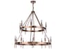 Craftmade Larrson 18-Light Satin Brass Tiered Chandelier