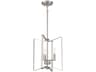 Craftmade Shayna 3-Light Brushed Polished Nickel Chandelier