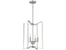 Craftmade Shayna 4-Light Brushed Polished Nickel Chandelier