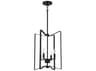 Craftmade Shayna 4-Light Flat Black Chandelier