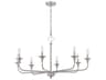Craftmade Jolenne 8-Light Brushed Polished Nickel Chandelier