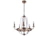 Craftmade Graclyn 5-Light Satin Brass Chandelier