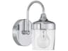 Craftmade Wrenn 1-Light Chrome Wall Sconce