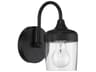 Craftmade Wrenn 1-Light Flat Black Wall Sconce
