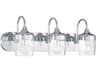Craftmade Wrenn 3-Light Chrome Vanity Light