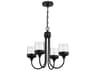 Craftmade Wrenn 4-Light Flat Black Chandelier