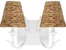 Craftmade Kokomo 2-Light Matte White Wall Sconce