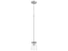 Craftmade Connell 1-Light Brushed Polished Nickel Mini Pendant