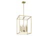 Craftmade Signature Foyer 6-Light Satin Brass Geometric Pendant