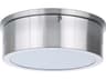 Craftmade Fenn Brushed Polished Nickel LED Drum Flush Mount