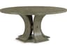 Century Furniture Citation Sanford Round Wood Greige Dining Table