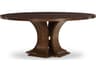 Century Furniture Citation Sanford Round Wood Brunette Dining Table