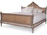 Century Furniture Monarch Green Acacia Wood King Panel Bed
