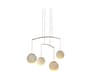 Carpyen Mei 4-Light Gold Globe Pendant