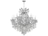 Crystorama Maria Theresa 19-Light9-Light Chrome Crystal Candelabra Chandelier