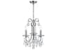 Crystorama Othello 3-Light Chrome Crystal Candelabra Chandelier