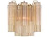 Crystorama Addis 2-Light Aged Brass Wall Sconce