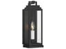 Crystorama Aspen 1 - Light Outdoor Wall Light