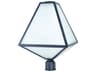 Crystorama Glacier 3 - Light Outdoor Post Light