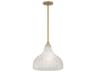 Crystorama Layton 1-Light Gold Pendant