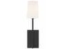 Crystorama Lena 1-Light Black Wall Sconce