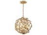 Crystorama Marselle 4-Light Antique Gold Pendant