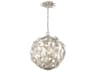 Crystorama Marselle 4-Light Antique Silver Pendant