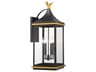 Crystorama Simpson 4-Light Outdoor Wall Light