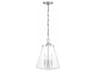 Crystorama Voss 3-Light Polished Nickel Candelabra Chandelier