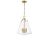 Crystorama Voss 4-Light Luxe Gold Pendant