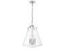 Crystorama Voss 4-Light Polished Nickel Pendant