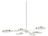 Corbett Lighting Beirut 6-Light Burnished Nickel LED Chandelier