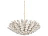 Corbett Lighting Aimi 12-Light Vintage Gold Leaf Pendant
