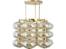 Corbett Lighting Toulouse 6-Light Vintage Brass Chandelier