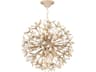 Corbett Lighting Corfu 8-Light Ivory Coco Off White Globe Sputnik Chandelier