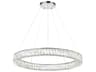 CWI Lighting Madeline Chrome Round Pendant