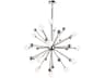 CWI Lighting Element 17-Light Polished Nickel Globe Sputnik Pendant