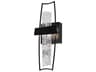 CWI Lighting Guadiana Black Satin Gold Wall Sconce