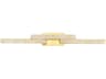 CWI Lighting Stagger Brass Vanity Light