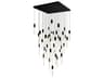 CWI Lighting Greta Black Linear Pendant