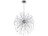 CWI Lighting Cherry Blossom 32-Light Chrome Chandelier
