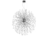 CWI Lighting Cherry Blossom 48-Light Chrome Chandelier
