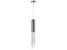 CWI Lighting Extended 1-Light Chrome Mini Pendant