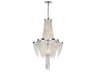 CWI Lighting Taylor 7-Light Chrome Empire Chandelier