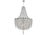 CWI Lighting Taylor 10-Light Chrome Empire Chandelier